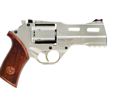 CHIAPPA FIREARMS RHINO 40DS 357MAG 4" NICKEL AS