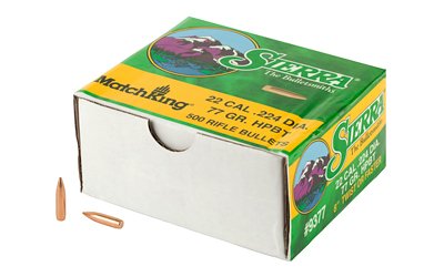 SIERRA MATCHKING .224 77GR 500CT