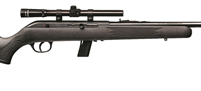 SAVAGE ARMS 64 SEMI-AUTO 22LR BL/SYN PKG