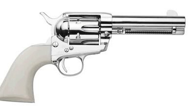 TRADITIONS 1873 SA 45LC NKL/WHT 4.75"
