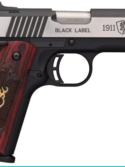 BROWNING 1911-380 MED CPT 380ACP SS 8+1