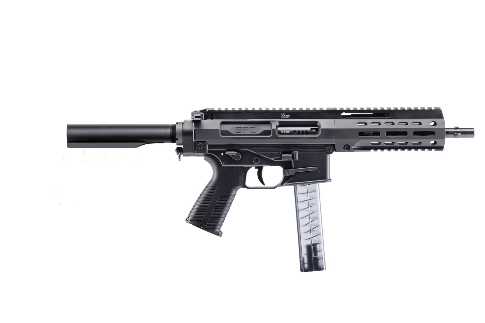 B&T SPC9 9MM BLK 9" AB
