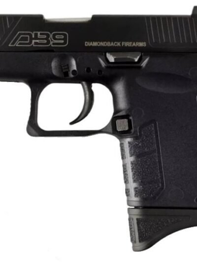 DIAMONDBACK FIREARMS DB9 GEN IV 9MM BLACK 3" 6+1