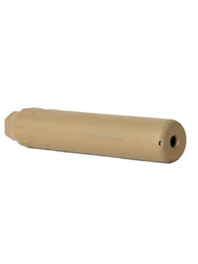 HUXWRX FLOW 22 TI SILENCER 1/2X28 FDE