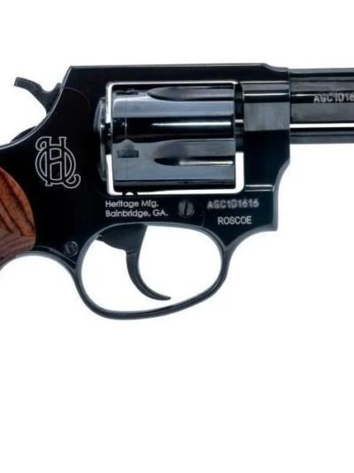 HERITAGE MANUFACTURING ROSCOE 38SPL BL/WD 3" 5RD