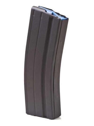 ASC AR Family Rifle Magazine Blue Follower 6.5 Grendel Black Stainless Steel 25/rd