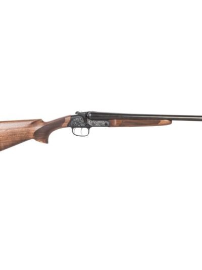 ATI Road Agent SXS Shotgun 20ga 2rd Capacity 3" Chamber 18.5" Barrel Wood Stock Silver Engraved Receiver