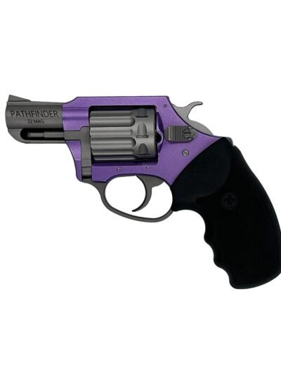 Charter Arms Pathfinder Lavender Lady .22 WMR 6rd Capacity 2" Barrel Lavender with Black Grip