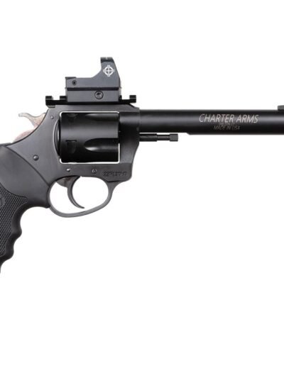 Charter Arms Target Mastiff Handgun .357 Mag 5rd Magazine 6" Barrel Black with Optic