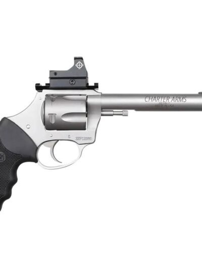 Charter Arms Target Mastiff Handgun .357 Mag 5rd Magazine 6" Barrel Stainless with Optic