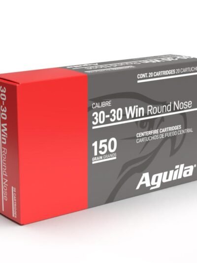 Aguila Rifle Ammunition 30-30 Win 150gr SP 2380 fps 20/ct