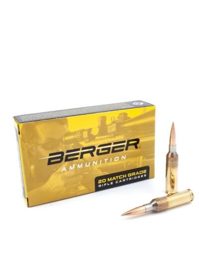 6mm Creedmoor 105gr Hybrid Target Match Grade Ammunition 20 Rounds
