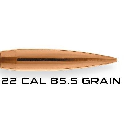 Berger Long Range Hybrid Target Rifle Bullets .22 cal .224" 85.5 gr LRHT 1000/ct
