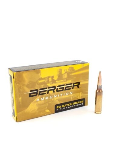 Berger Bullets Match Grade Rifle Ammunition 6.5mm Creedmoor 140gr Hybrid Target 20/ct