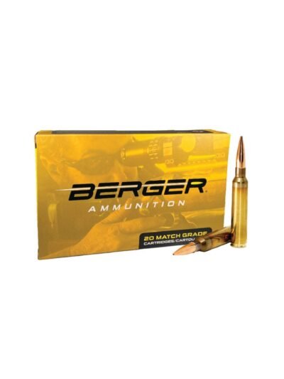 Berger Hybrid Target Rifle Ammunition .300 PRC 215gr OTM 2940 fps 20/ct