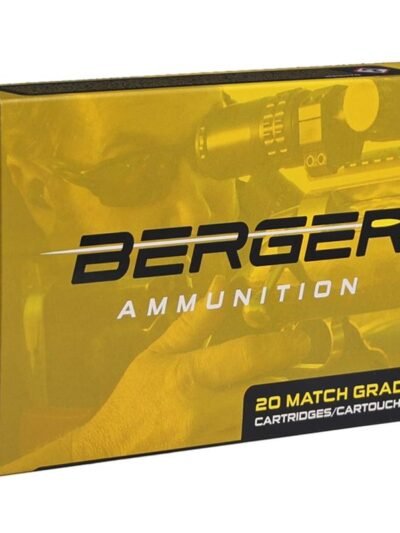 Berger OTM Tactical Rifle Ammunition .338 Norma Mag 300gr OTM 2725 fps 20/ct