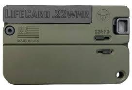 Trailblazer Firearms LifeCard .22 WMR Single Action Handgun Bazooka Green