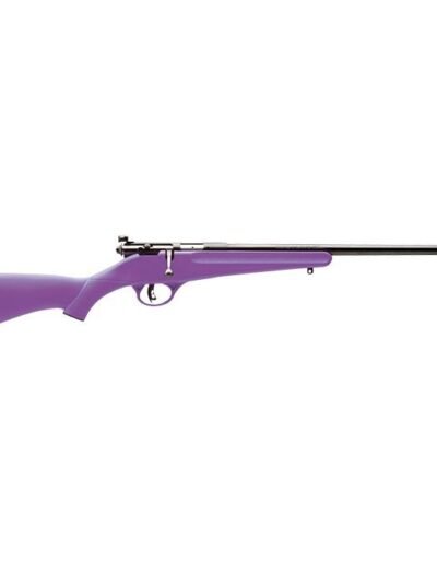 Savage Rascal Single Shot Rifle .22LR 1rd Capacity 16.125" Barrel Purple Stock