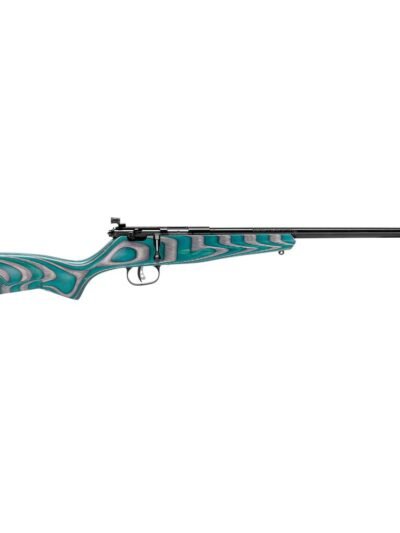 Savage Arms Rascal Minimalist Rifle 22 LR Single Shot 16.13" Barrel Teal/Grey