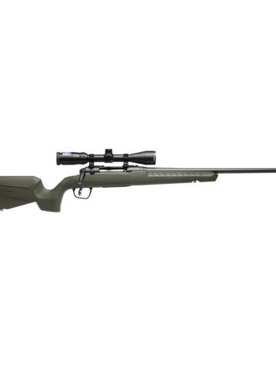 Savage Arms Axis 2 XP Compact Rifle 243 Win 4rd Magazine 20" Barrel OD Green with 3-9x40 Scope