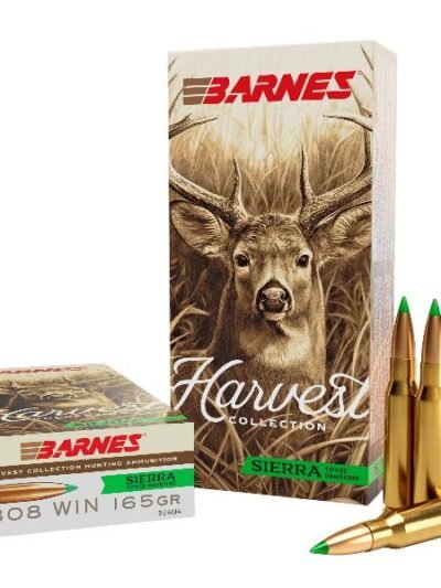 Barnes Harvest Sierra Tipped GameKing Ammunition .308 Win 165gr PT 2680 fps 20/ct