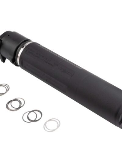CMMG Defcan 762 Direct Thread Suppressor .308 Win 1-3/8x24 Black with 5/8x24 Muzzle Brake