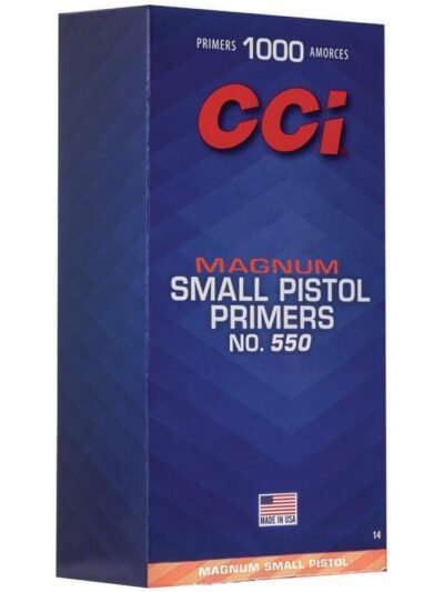 CCI Standard Primers #550 Magnum Small Pistol 1000/ct