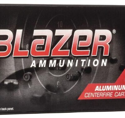 CCI Blazer Aluminum Handgun Ammunition .32 ACP 71 gr TMJ 900 fps 50/box