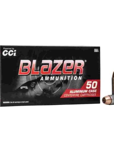 CCI Blazer Aluminum Handgun Ammunition .45 Colt 200 gr JHP 1000 fps 50/ct