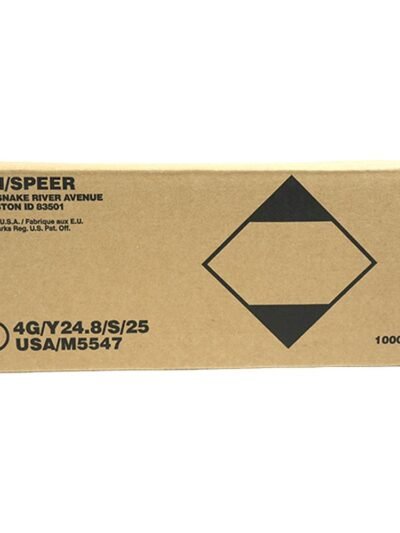 CCI Blazer Brass Handgun Ammunition .40 S&W 165 gr FMJ 1050 fps 1000/ct Case