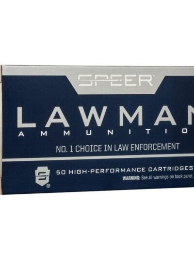 Speer Lawman Clean-Fire Handgun Ammunition .38 Spl 125gr TMJ 900 fps 50/ct