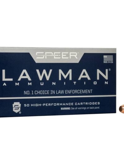 Speer Lawman Cleanfire Handgun Ammunition .40 S&W 180gr TMJ 1000 fps 50/ct