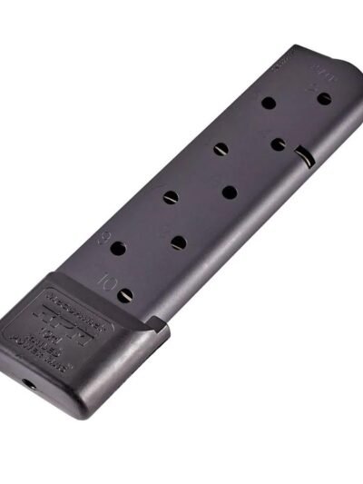 Chip McCormick Railed Power 1911 Full Size Handgun Magazine Black .45 ACP 10/rd