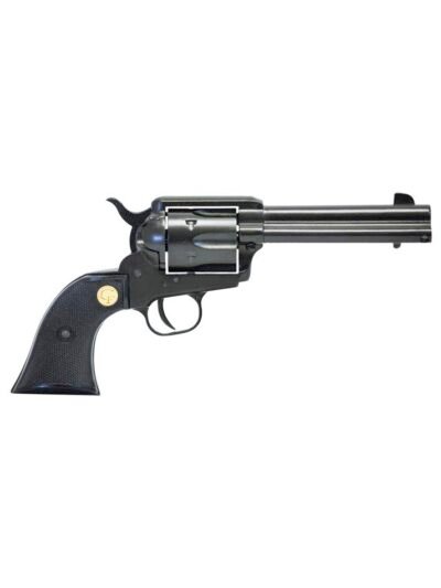 Chiappa 1873 S.A. Black Revolver .22LR 6rd Capacity 4.75" Barrel Black Plastic Grips