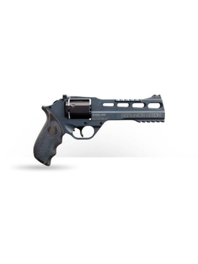 Chiappa Charging Rhino Gen II 60DS Handgun 9mm Luger 6rd Capacity 6" Barrel Slate Cerakote 3 Moon Clips