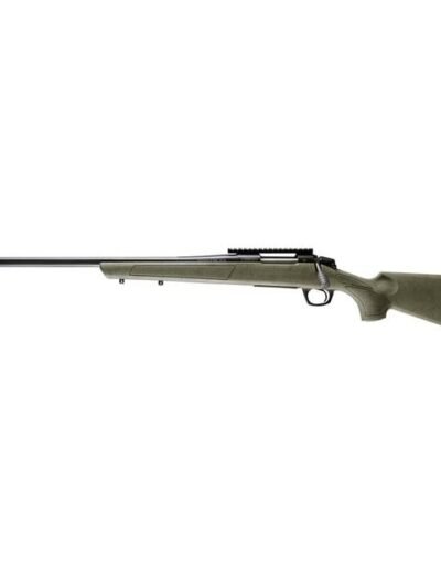 CVA Cascade XT left Hand Rifle 300 Win Mag 3rd Capacity 24" Threaded Cerakote Black Barrel OD Green/Black Web Stock Pic Rail