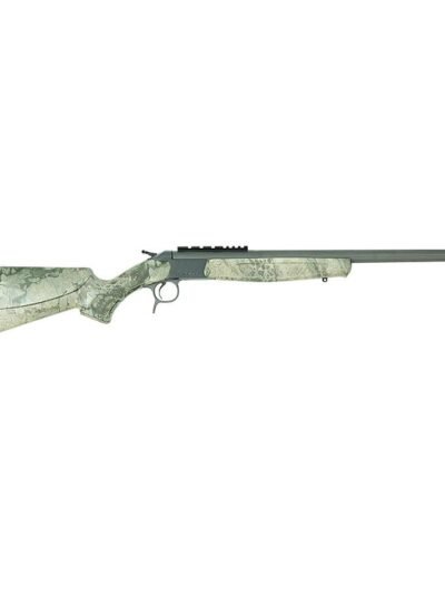 CVA Scout V2 TD Rifle .44 Rem Mag Single Shot 22" Threaded Gray Barrel Realtrees Rockslide Stock