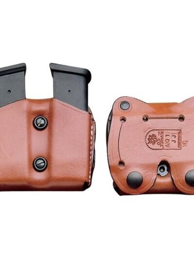 DeSantis Double Magazine Pouch for Colt Gov't 45 Tan Ambi