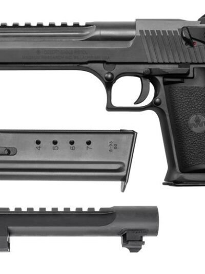 Magnum Research Desert Eagle Mark XIX Combo 50 AE/.44 Mag Handgun 7(50AE)&8(44Mag)rd Magazines 6" Barrels(2) Black