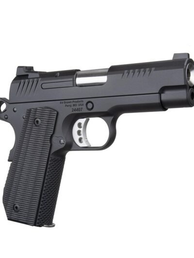 Ed Brown KC9 Lightweight Handgun 9mm Luger 9rd Magazine 4" Barrel Black with Thumb Safety