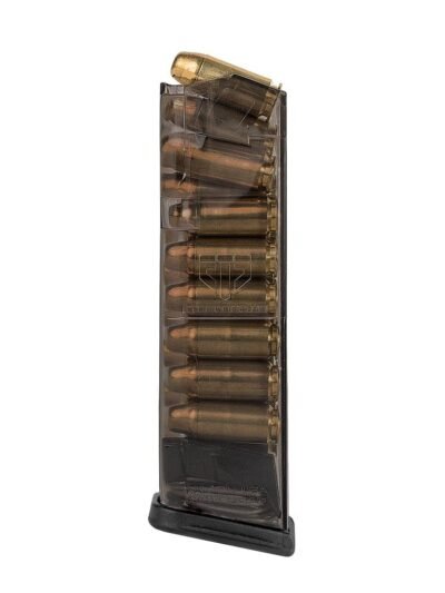 Elite Tactical Systems Carbon Smoke Handgun Magazine for Glock 22 .40 S&W 16/rd