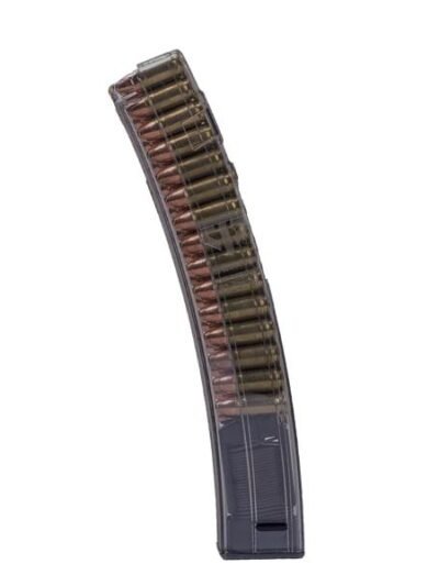 Elite Tactical Systems Carbon Smoke Rifle Magazine for HK MP5 9mm Luger 30/rd