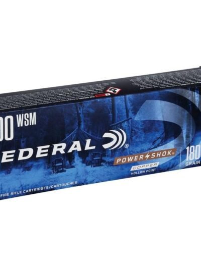 Federal Copper Power-Shok Rifle Ammunition .300 WSM 180 gr CHP 20/ct