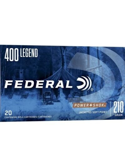 Federal Power-Shok Rifle Ammunition 400 Legend 210gr SP 2250 fps 20/ct