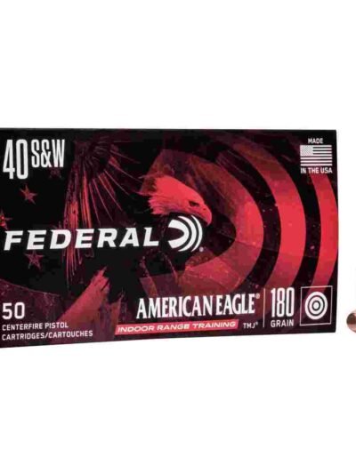 American Eagle IRT Handgun Ammunition .40 S&W 180 gr TMJ 1000 fps 50/ct