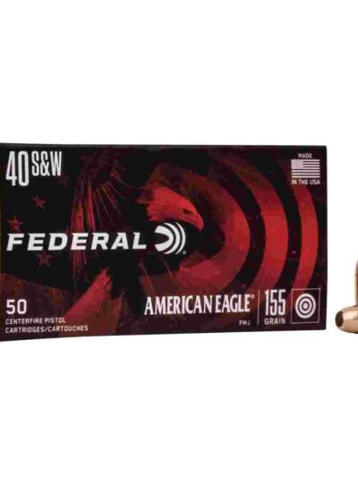 American Eagle Handgun Ammunition .40 S&W 155 gr FMJ 1160 fps 50/ct