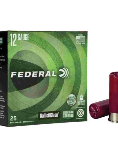 Federal BallistiClean Shotshells 12ga 2-3/4" 9 plts #00 1600 fps 25/ct