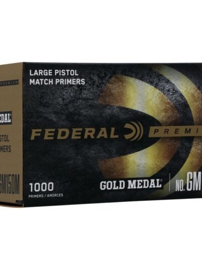 Federal Gold Medal Centerfire Large Pistol Match Primer 1000/ct