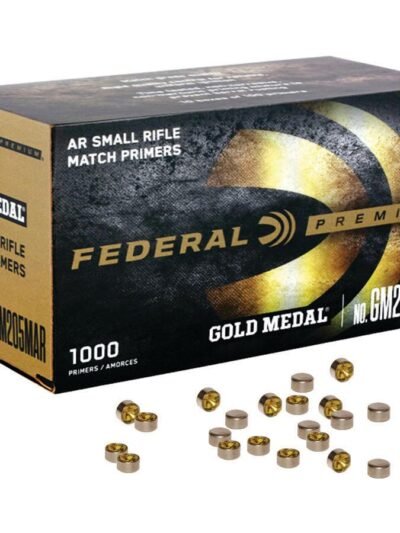 Federal Premium Gold Medal Centerfire Primers AR Small Rifle Match 1000/ct
