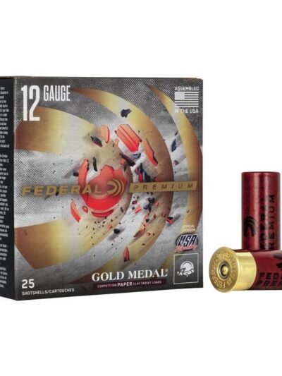 Federal Gold Medal Grand Paper Shotshells 12 ga 2-3/4" 1oz 1290 fps #7.5 25/ct